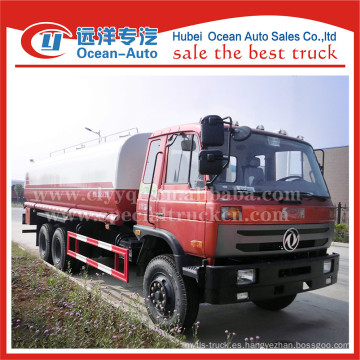 Dongfeng 20000L manual de transmisión agua rociador precio de camión